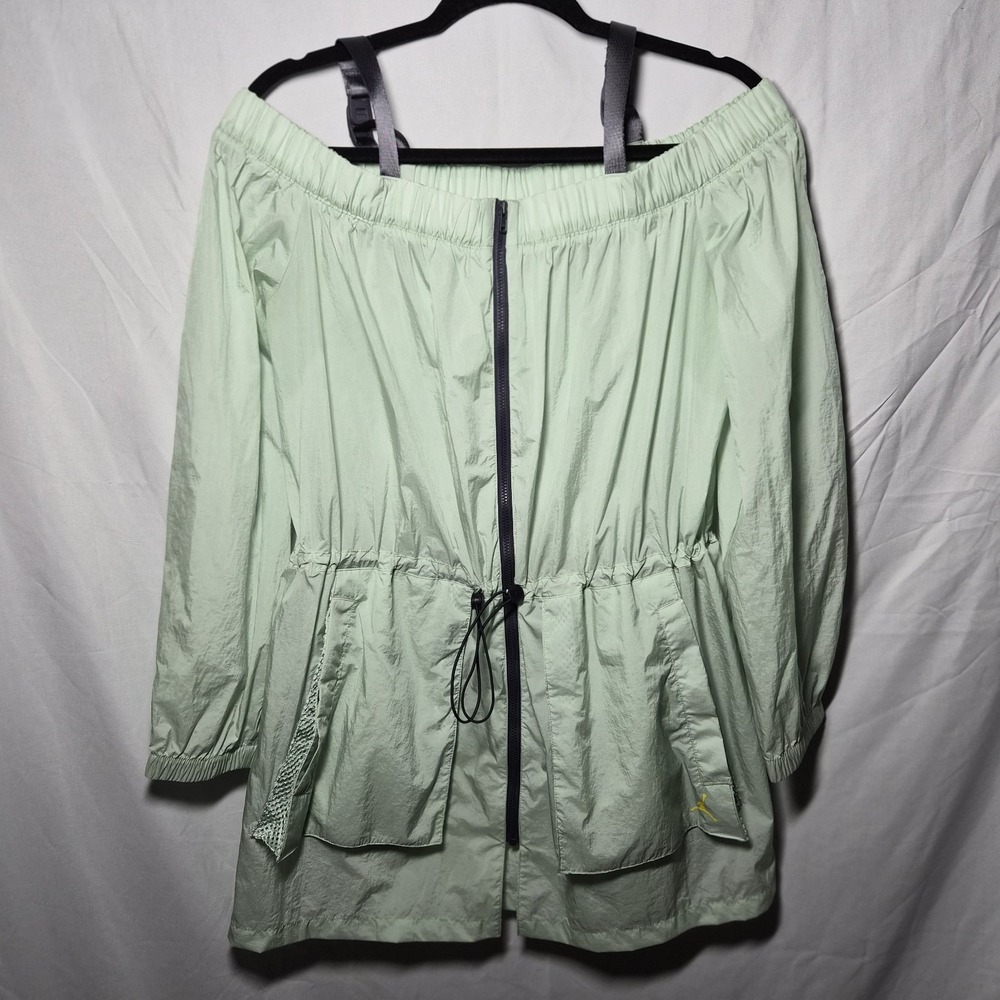 Rare Nike Air Jordan Women's Off-Shoulder Utility‎ Woven Jacket Size M